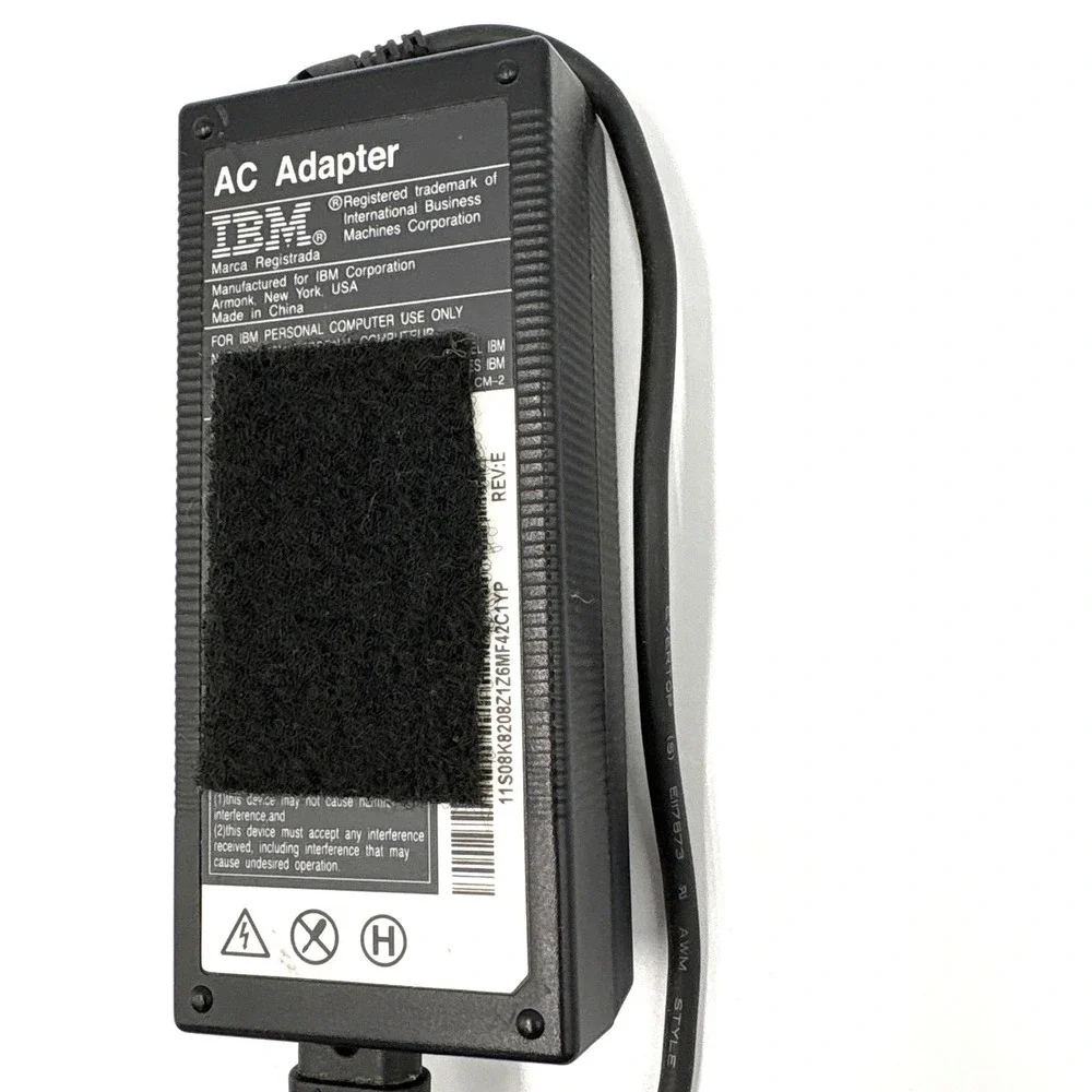 IBM AC Adapter Laptop Power Supply Charger Black 08K8208 1547